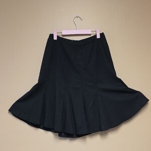 Yansi Fugel Black Midi Skirt